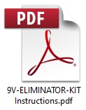9V-ELIMINATOR-KIT Instructions